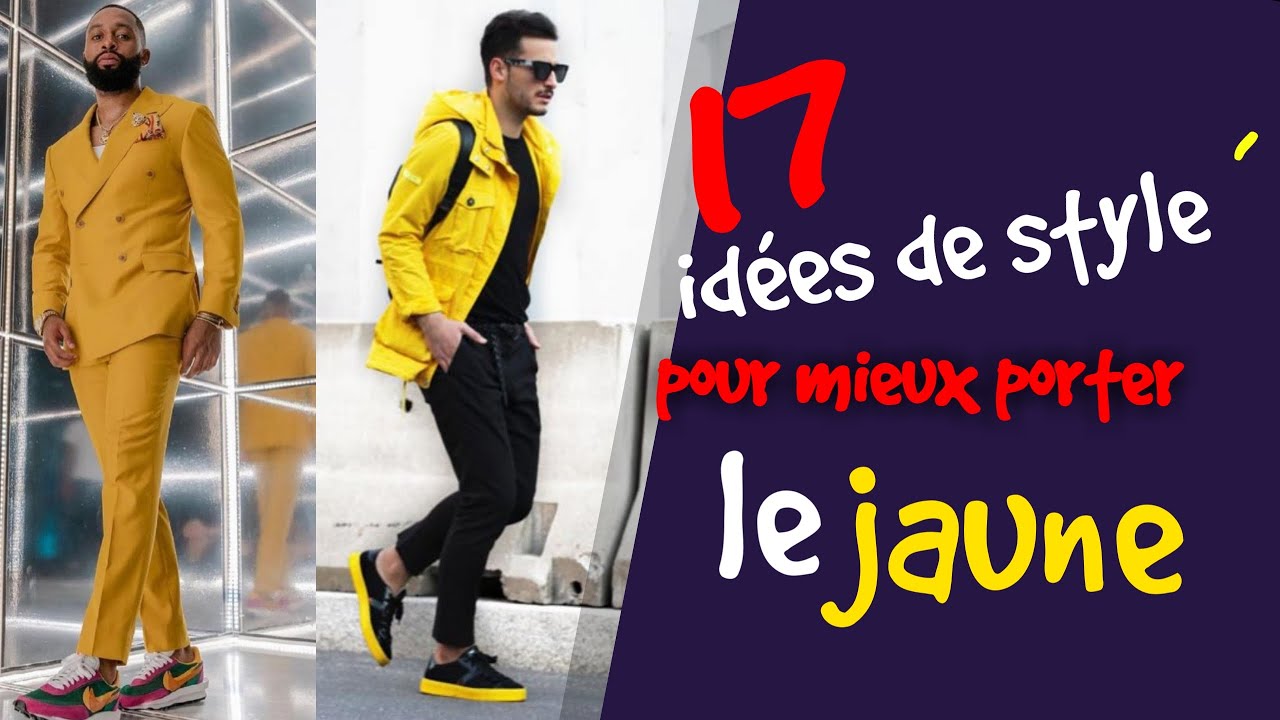 Comment porter la couleur jaune (7 idées styles hommes spécial couleur jaune)