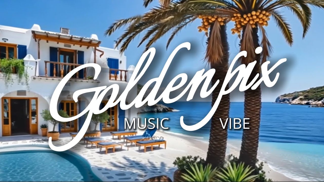 🇬🇷 Santorini  and Amalfi Escape 🌊🎶 2+ Hours of Mediterranean Relaxing  Music & Coastal Views 🇮🇹 ✨
