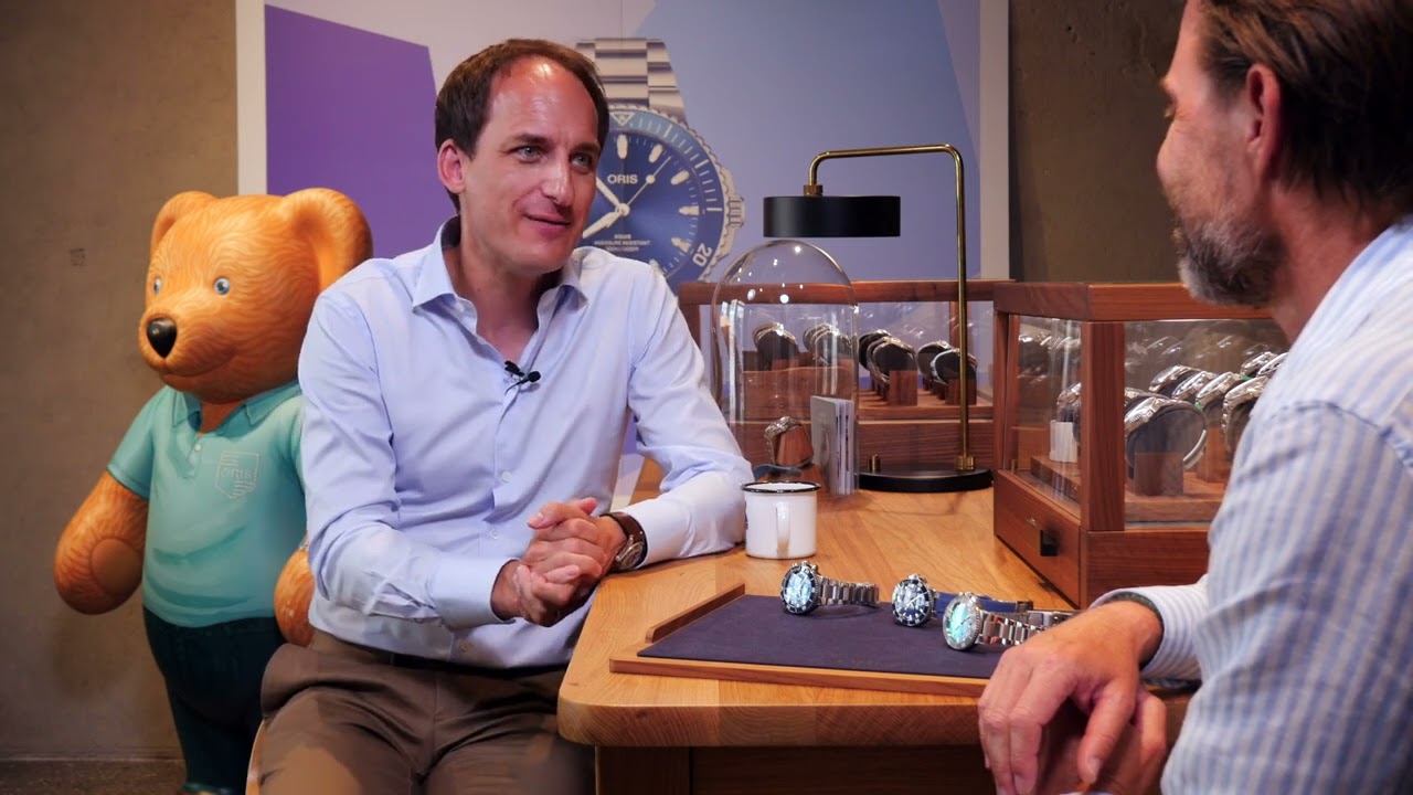 Oris Pop-Up beim Zytglogge, im Gespräch mit ORIS CEO Rolf Studer
