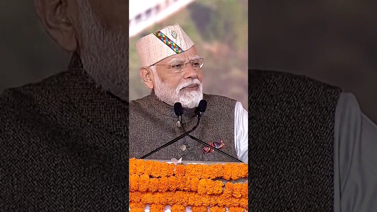 PM Modi recites his Hindi poem during Uttarakhand Global Investors' Summit 2023