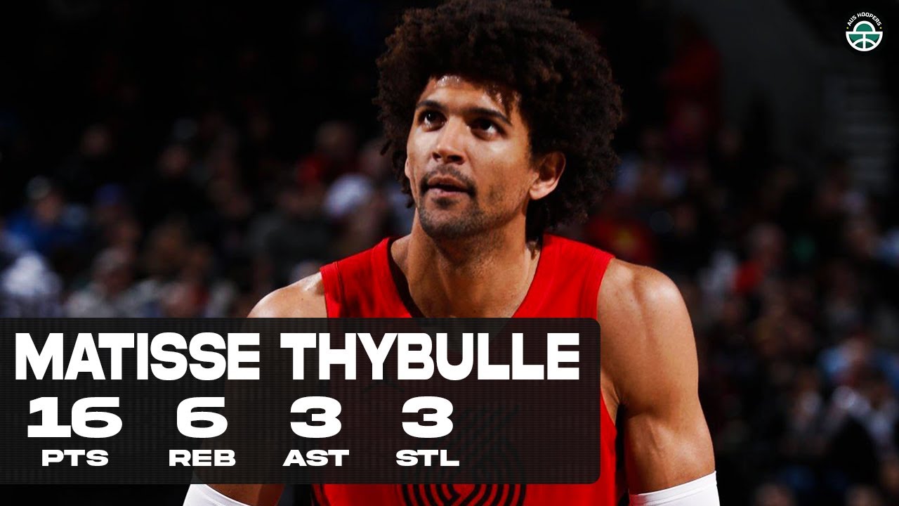 MATISSE THYBULLE SEASON HIGH!! DROPS 16PTS vs THUNDER (FULL HIGHLIGHTS)