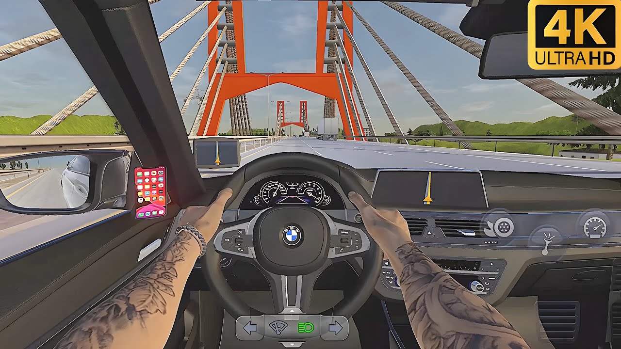 LUXURY BMW CAR MOD in Truck Simulator : Ultimate | ULTRA Realistic 4K Mobile Gameplay 