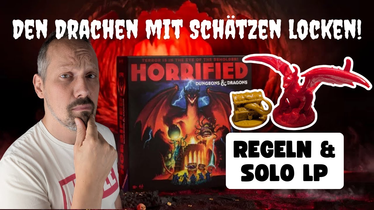 Dem Drachen & Mimic auf der Spur! | Horrified Dungeons & Dragons | DnD | Regeln und Let's Play