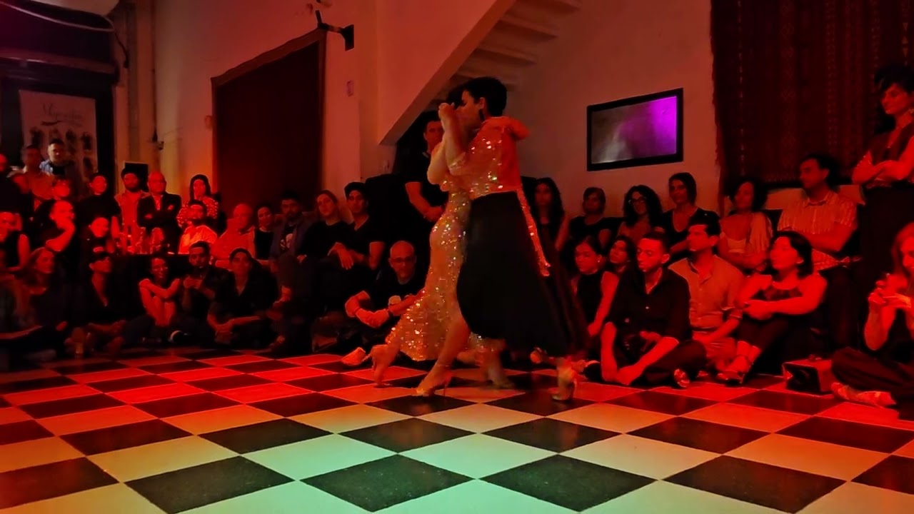 Corina Herrera and Ines Muzzopappa at Mujercitas tango festival @ Tango Bar (1 of 2)