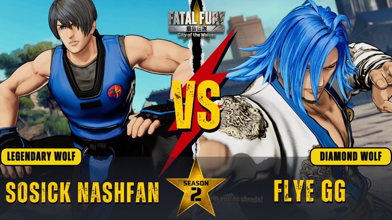 FF:CotW 🌟 SOSICK NASHFAN (Jae Hoon) vs FLYE GG (Gato)🌟Replay Match - FATAL FURY: City of the Wolves!