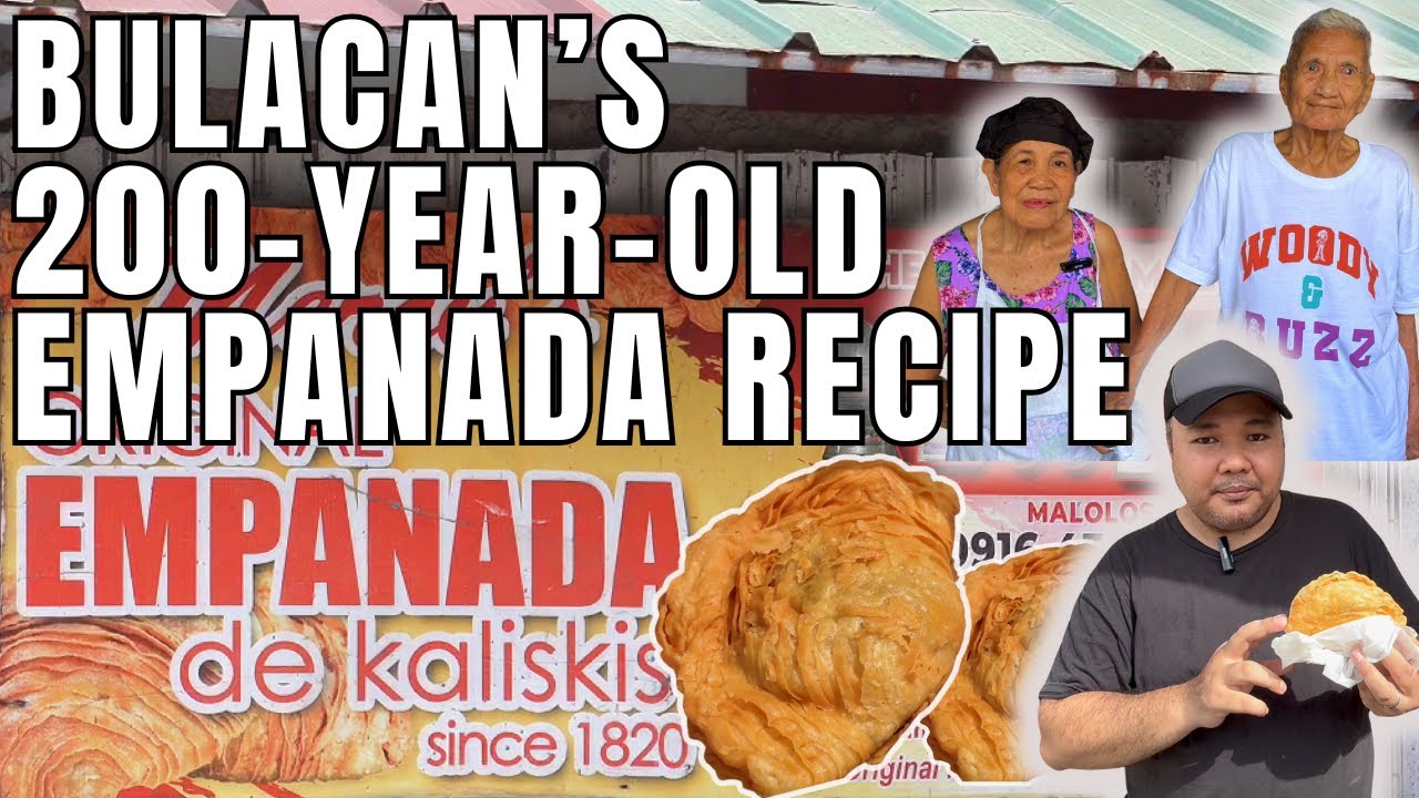 200 YEAR OLD RECIPE IN MALOLOS BULACAN: EMPANADA DE KALISKIS