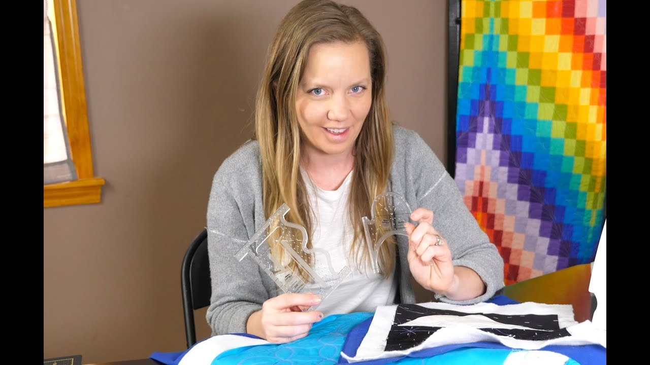 Creative Grids® Machine Quilting Tools - Shelly CGRQTA8 & Sid CGRQTA9