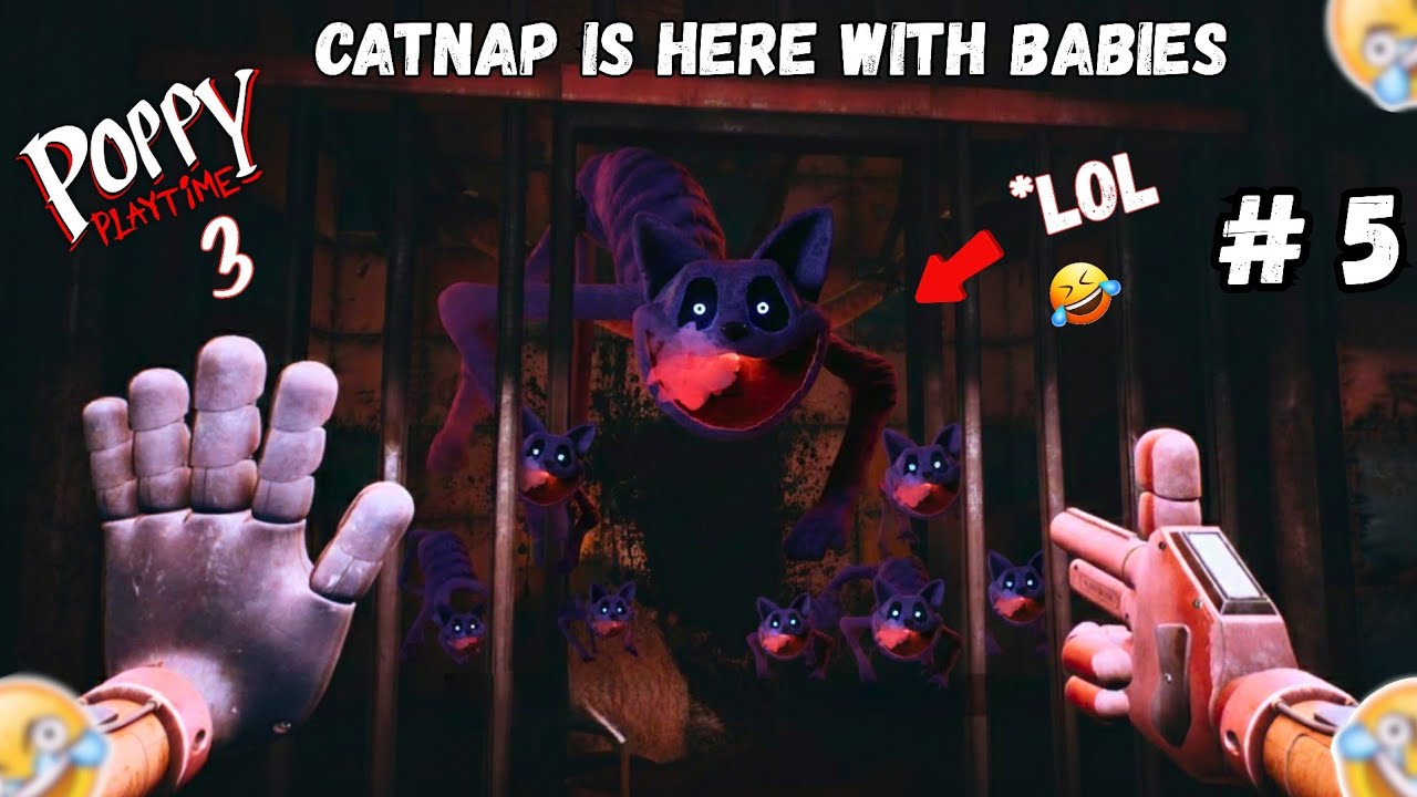 Poppy Playtime Chapter 3 Gameplay | Part - 5😂