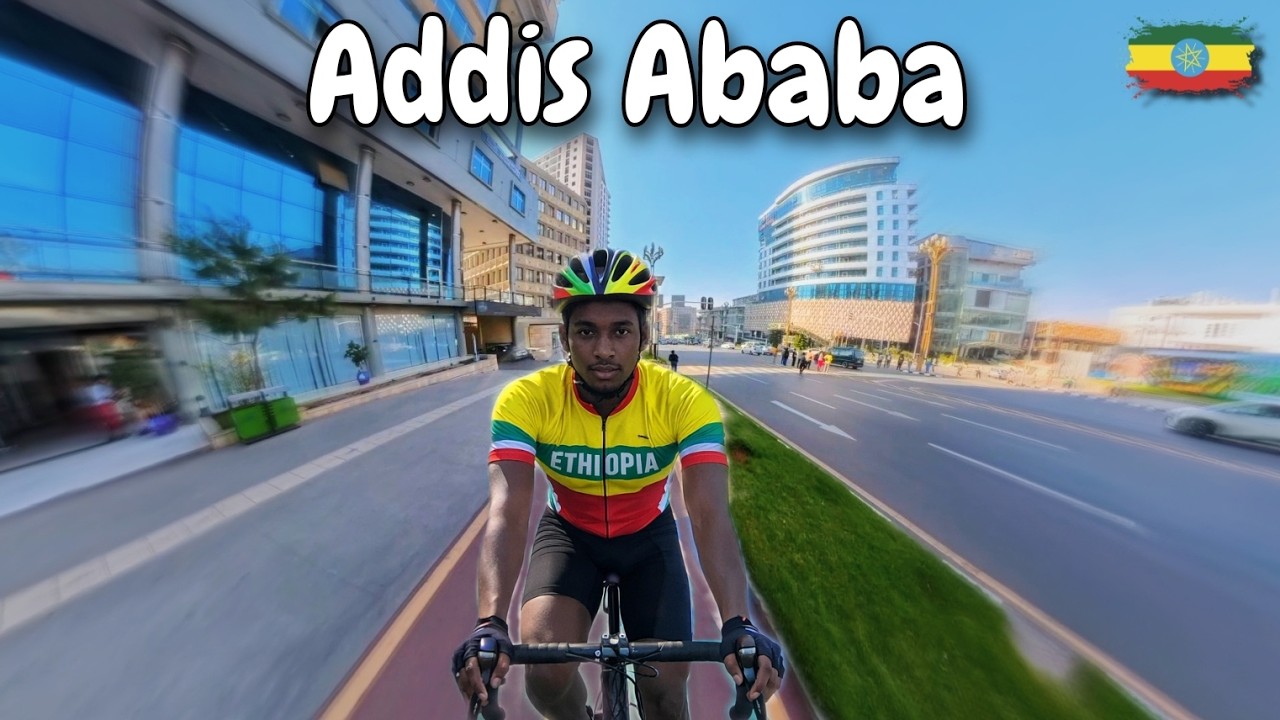 Wow ! Cycling at Churchill avenue : Addis's Bike lanes Transformation