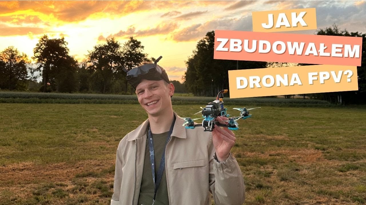 MOJA PIERWSZA BUDOWA DRONA FPV