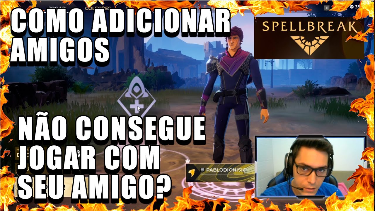 SPELLBREAK COMO ADICIONAR AMIGOS E JOGAR COM ELES.
