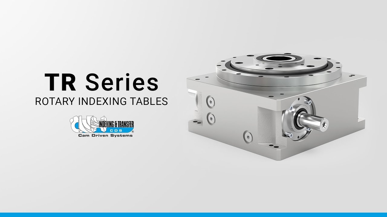 CDS Rotary Indexing Tables - TR Series [ENG]