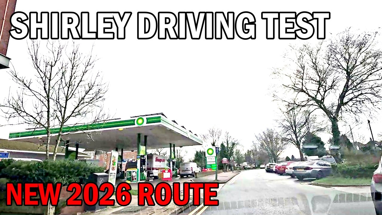 Shirley Driving Test Routes | Real Test Area Drive | 4K POV