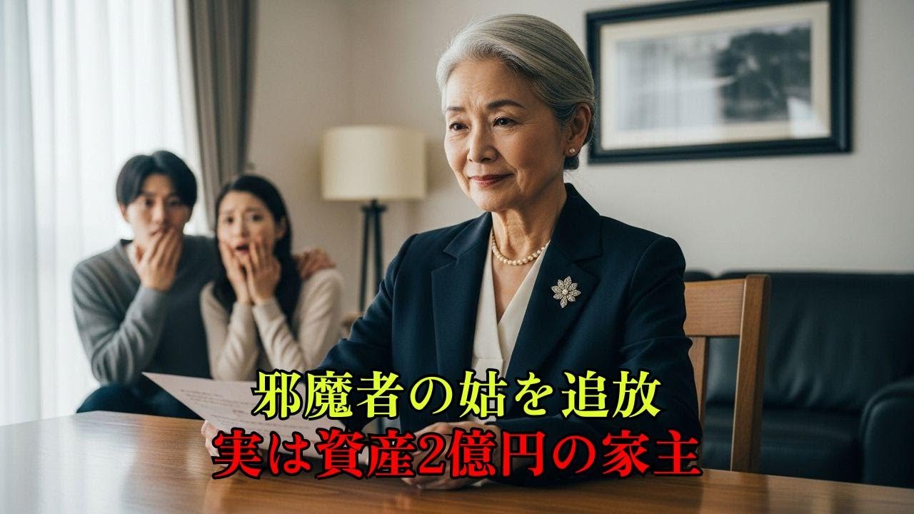 邪魔者扱いされた姑の正体は資産2億の家主！戸籍を抹消し、恩知らずな息子夫婦を家から叩き出す