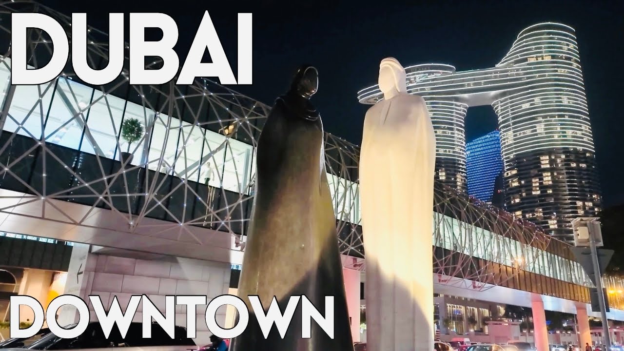 Dubai Downtown Night Walk 🇦🇪 | Burj Khalifa, Dubai Mall & Fountain |4K Walking Tour