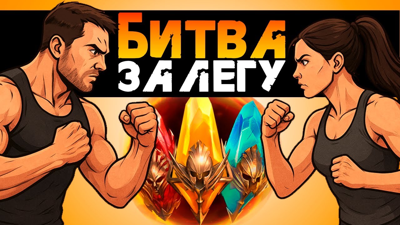 ПОЛОВЫЕ СХВАТКИ! | Битва за Легу | Нищий Raid | Открытие осколков в Raid Shadow Legends