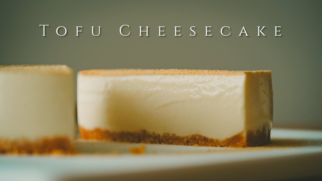 No-Bake Tofu Cheesecake｜Melt-in-Your-Mouth Perfection!