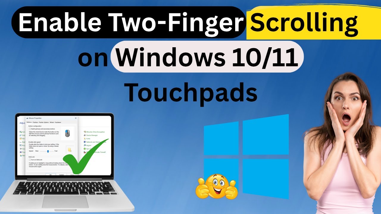 Two Finger Scroll Not Working? Here's the Fix! (Windows 10/11)