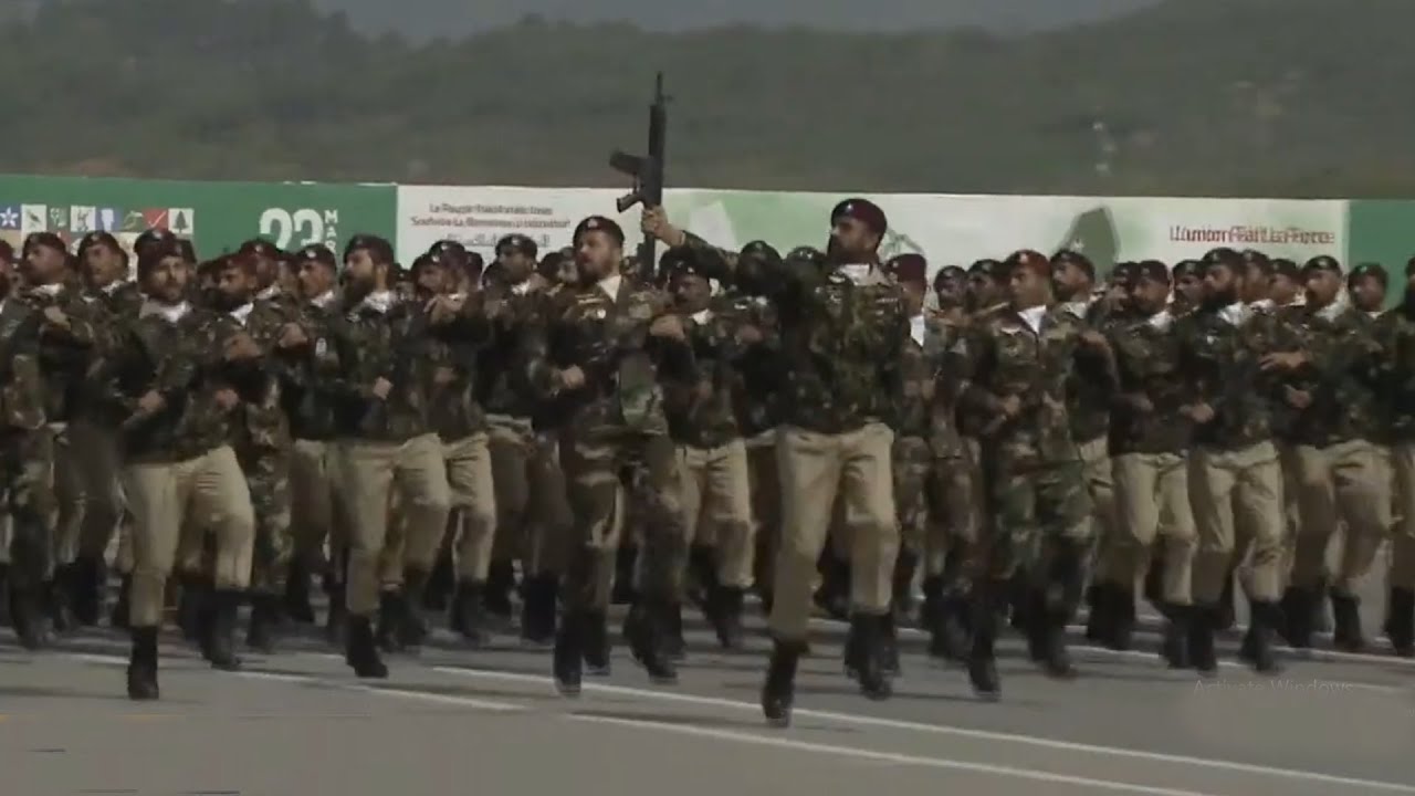 Shaan-E-Pakistan | Pakistani SSG Commandos Parade on Pakistan Day Parade 23 March 2022 | Allah Hoo