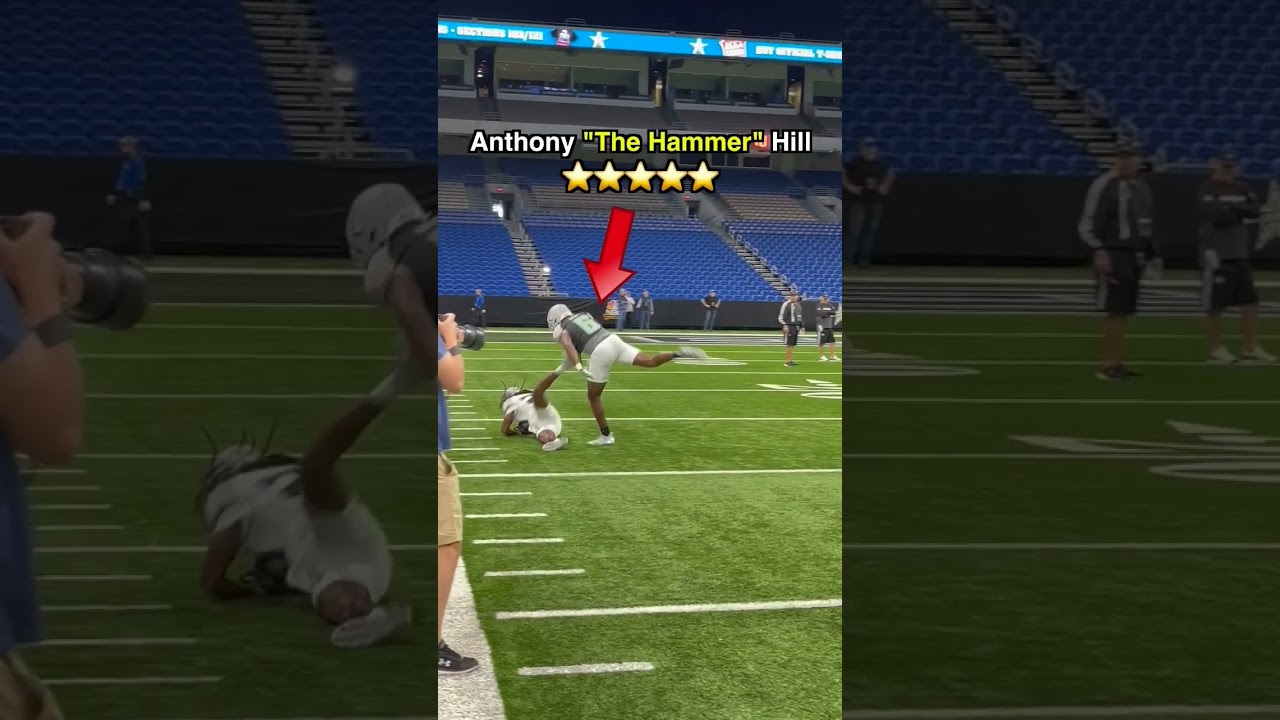 The #1 Linebacker in the nation Anthony Hill #shorts #sports #viral #football