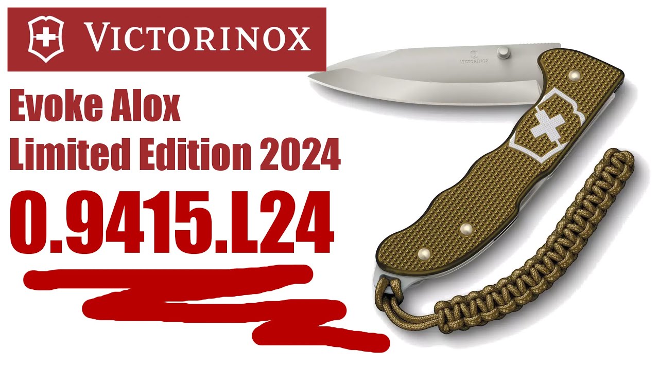 Victorinox  0.9415.L24 Evoke BSH Alox  Super Pocket Knife  unboxing and demo