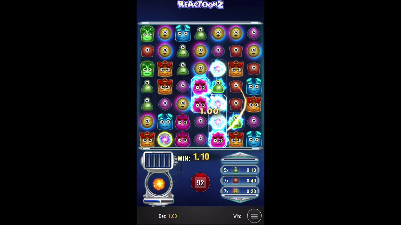 reactoonz big win mostri blu& garga ultra win 3 incisioni di wild .. 🎰💶❤️ (bet 1&euro;/3&euro;/10&euro;) pt.7🍀