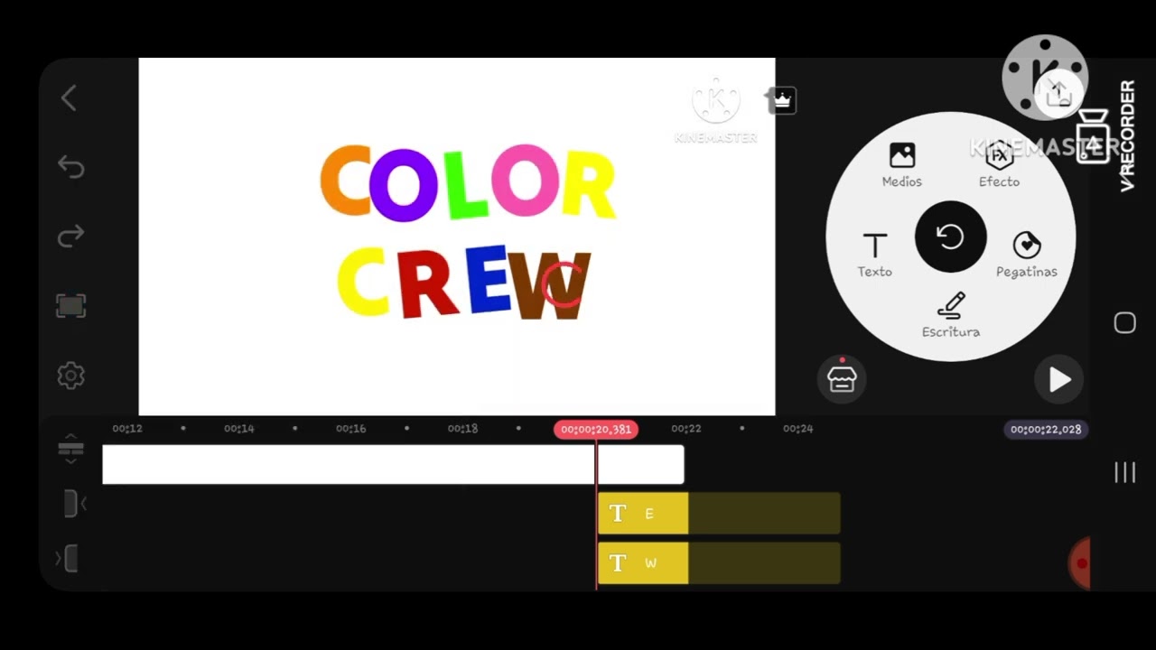 Color Crew Español logo Speedrun by like