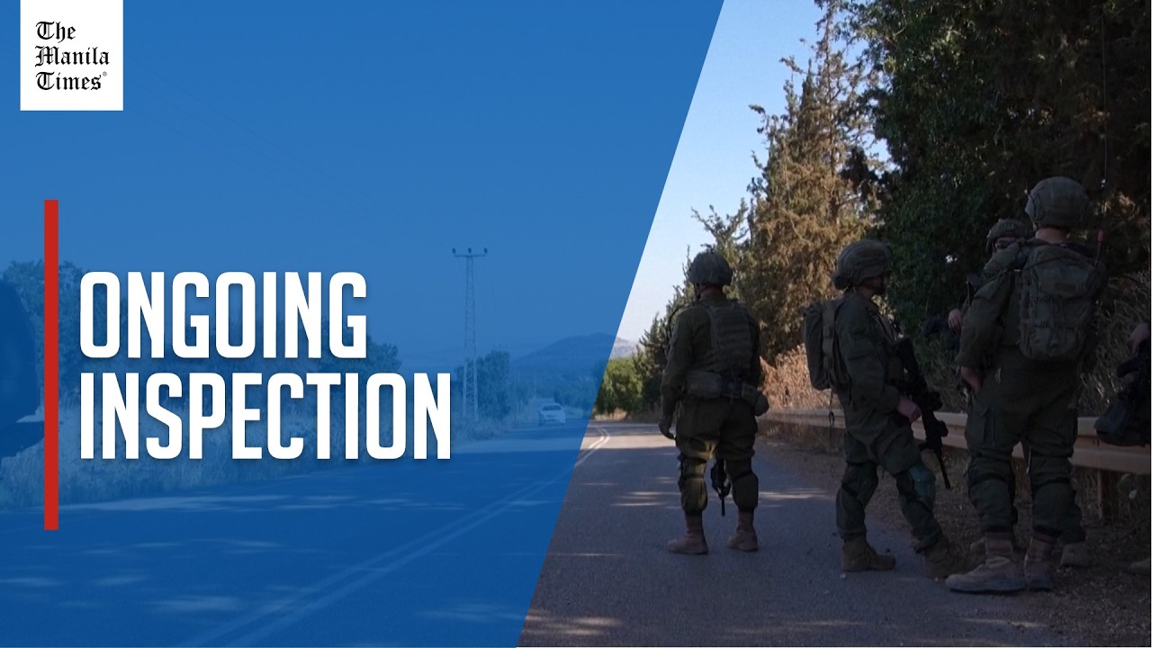 Israeli military inspects vehicles after Lebanon border incident