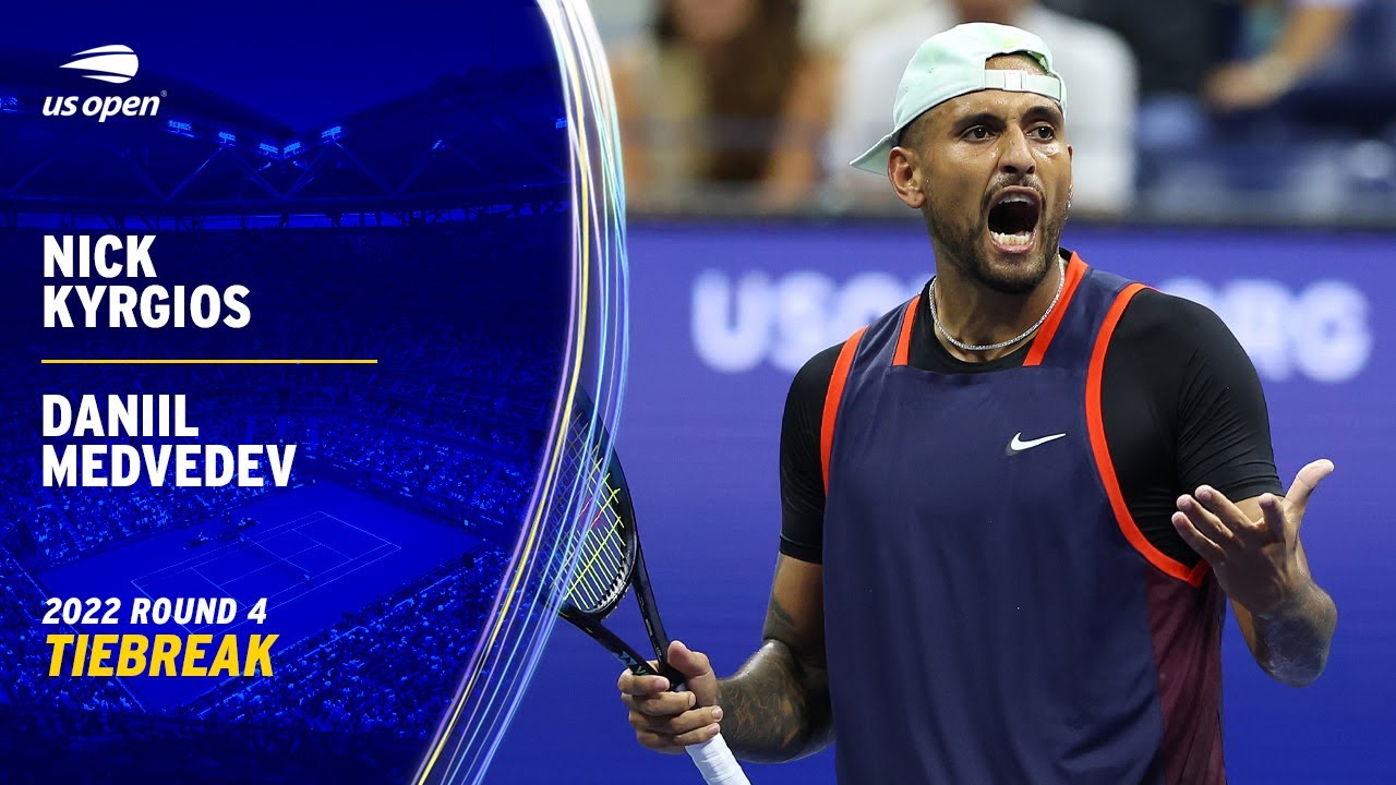 Epic Tiebreak! | Nick Kyrgios vs. Daniil Medvedev | 2022 US Open Round 4