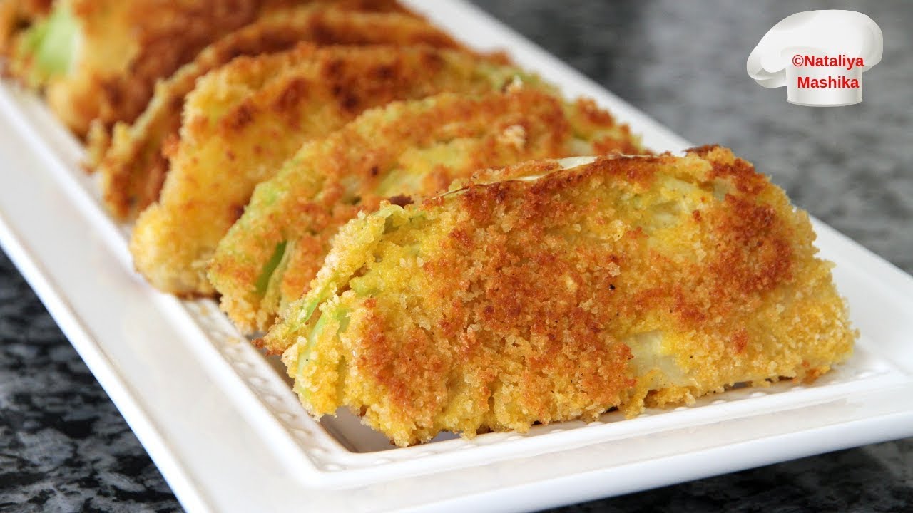Обожаю эту вкуснятину из капусты! Капустные шницели в хрустящей панировке.
