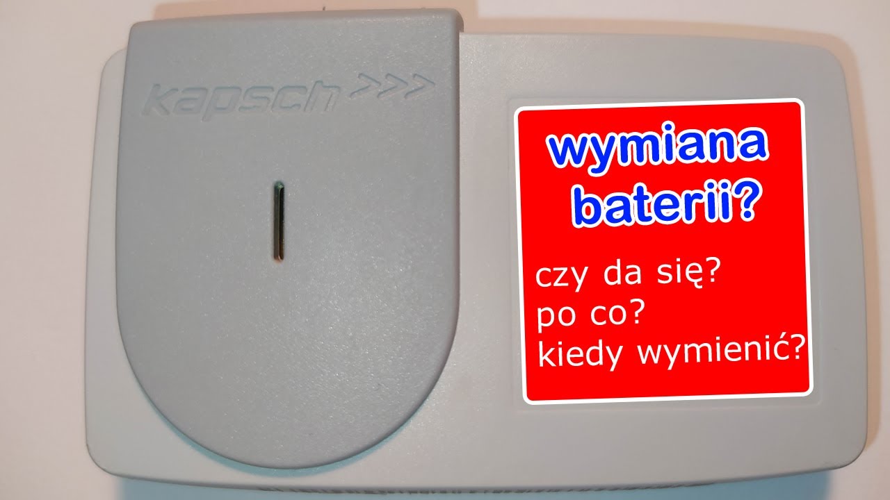 Wymiana baterii w urządzeniu viaAUTO dla ViaTool (urządzenie otwierające bramkę na autostradzie)