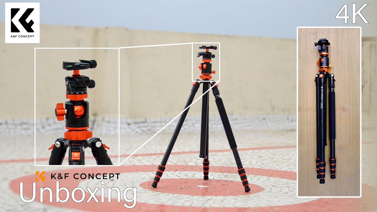 BEST BUDGET TRIPOD UNDER 10K | K&F CONCEPT ( SA254T1 ) | DESIGNINFO | UNBOX DIY