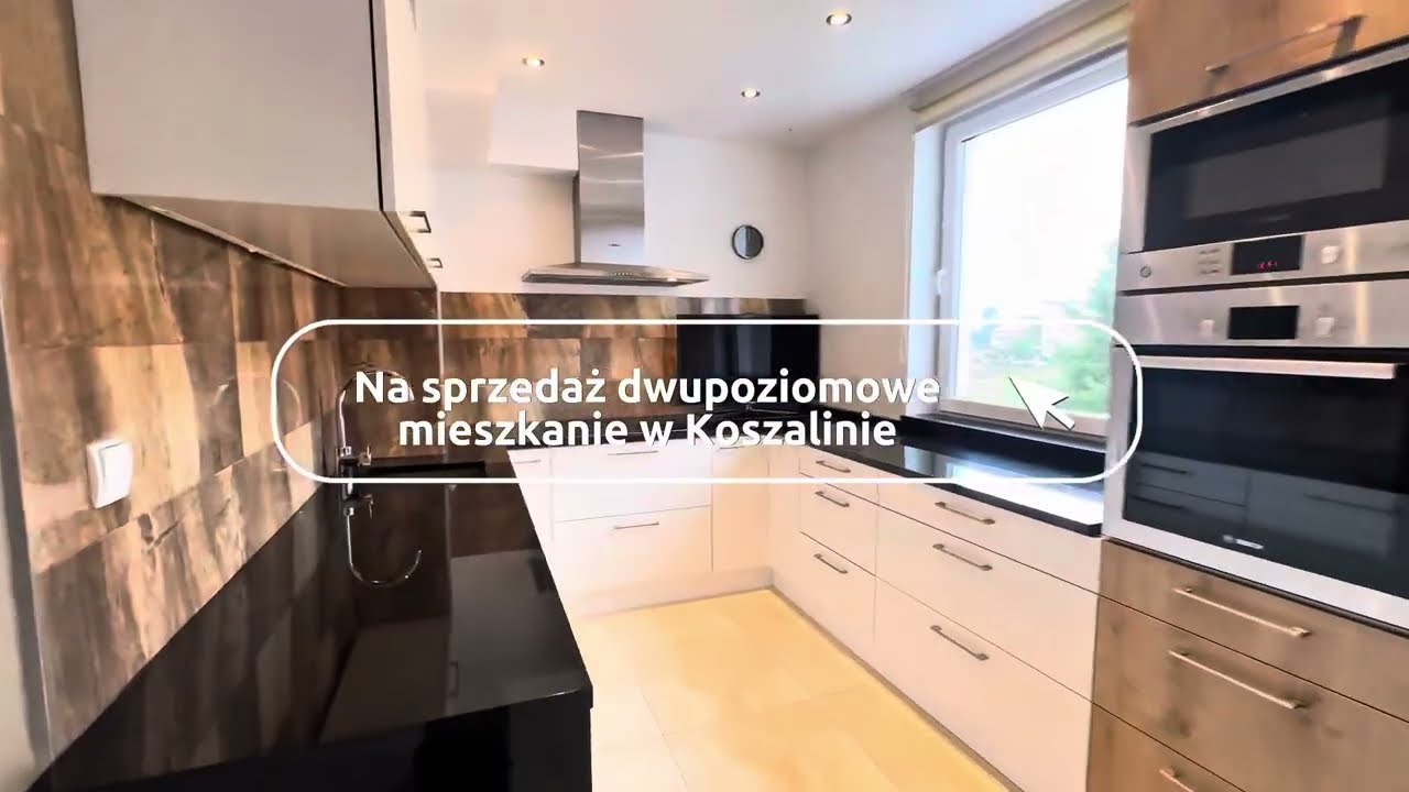Dwupoziomowe mieszkanie przy ul. Chałubińskiego w Koszalinie 