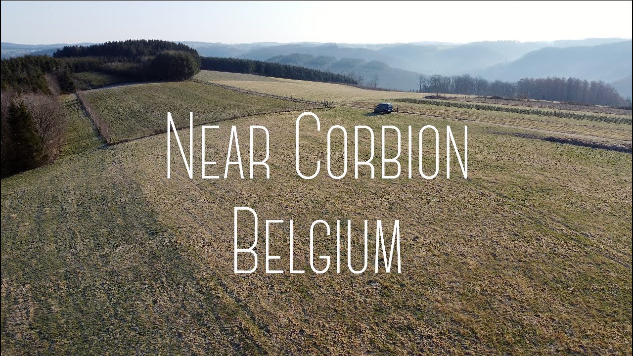 Near Corbion, Semois River, Belgium. Small.step.for.a.van from the sky.