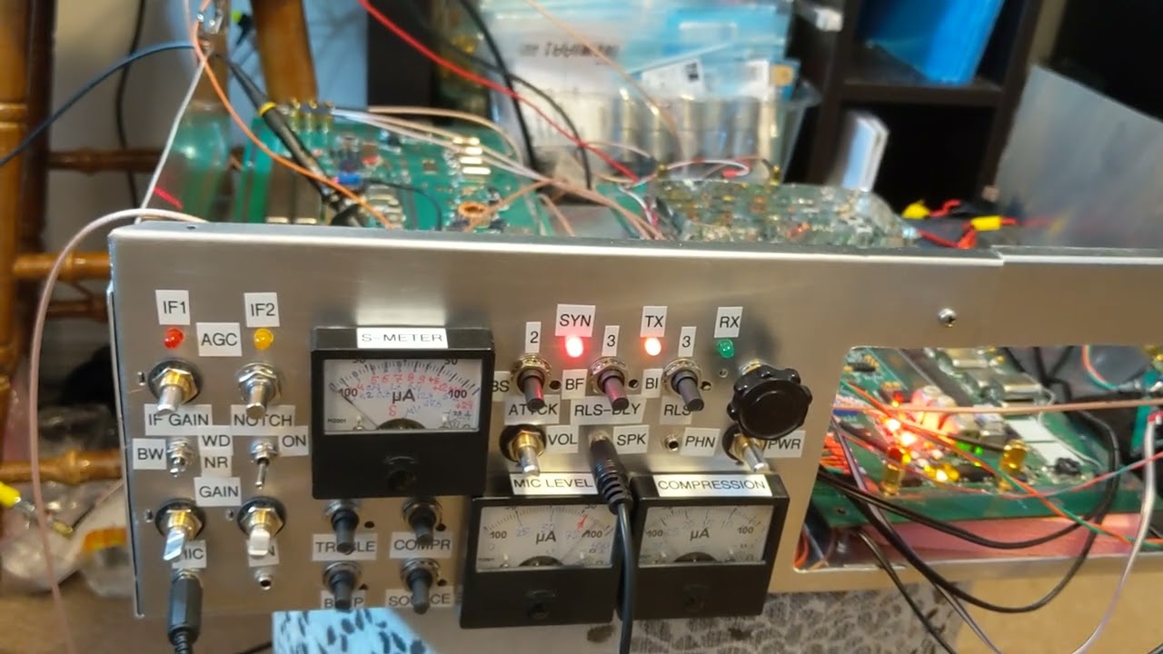 Monster transceiver (by I. Donchenko) at work 2020-10-24