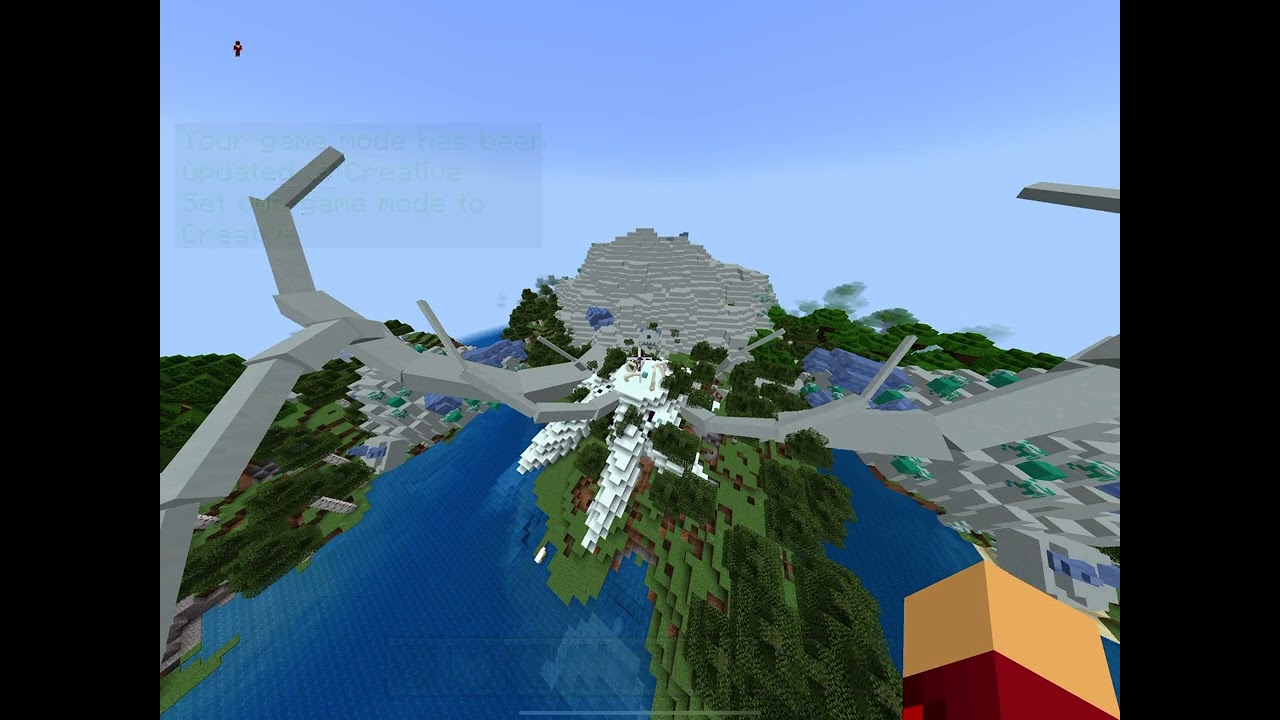 Minecraft winter storm