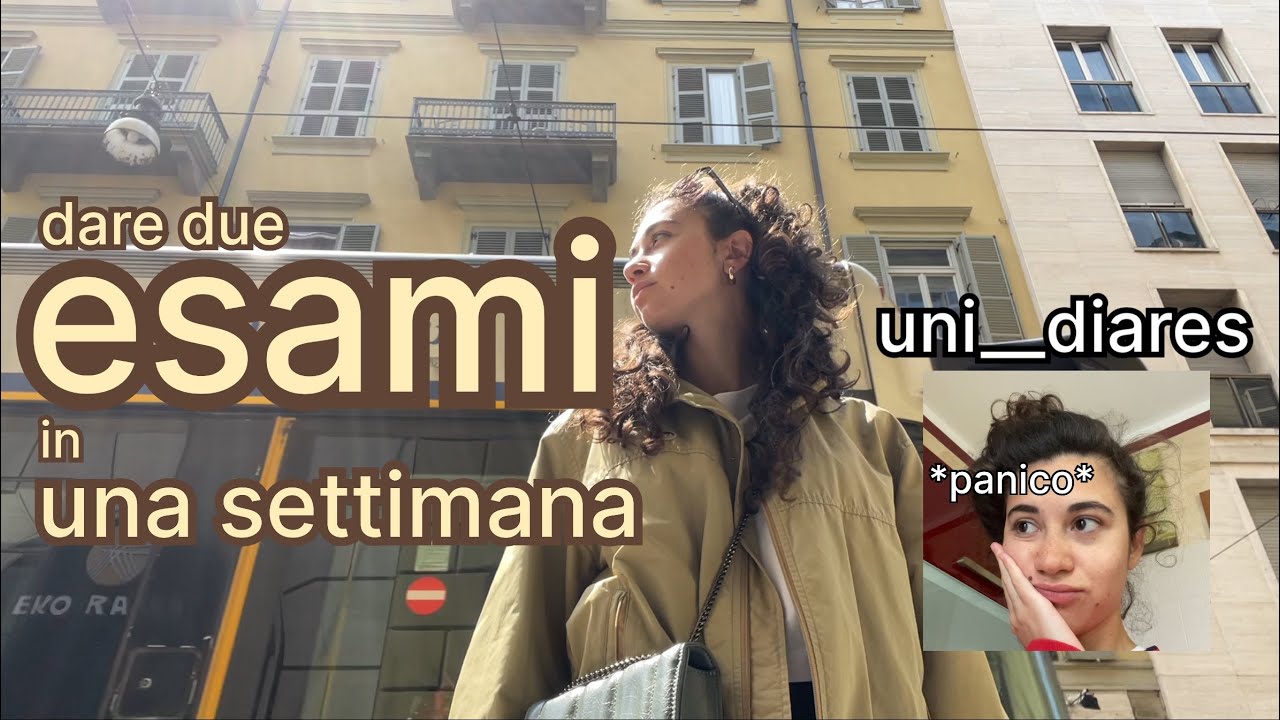 Gli scleri di un’UNIVERSITARIA che deve dare DUE ESAMI in UNA SETTIMANA | VLOG