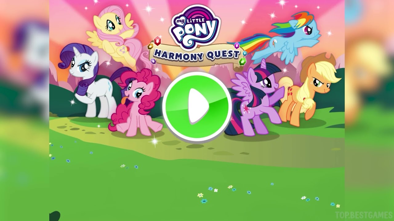 🌈 My Little Pony Harmony Quest 🦄 Fluttershy and Princess Twilight Move Object Solve Puzzles