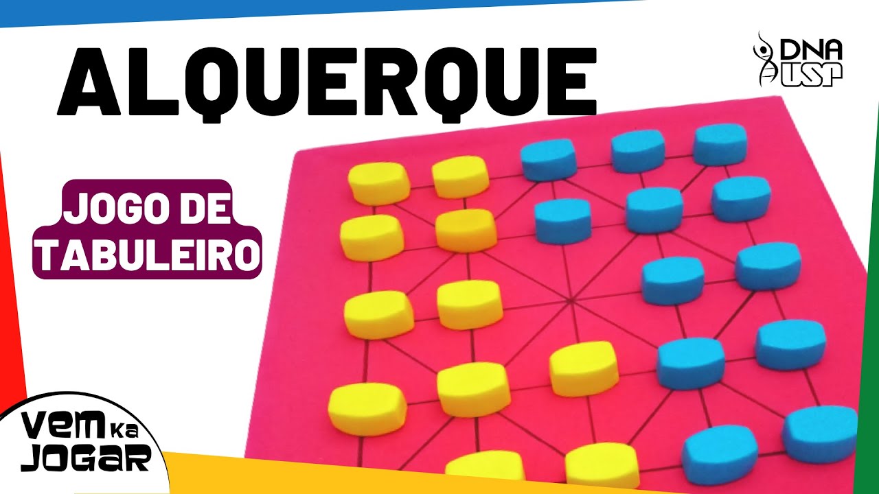 CONHECE O PAI DO JOGO DE DAMAS ?  É O JOGO ALQUERQUE