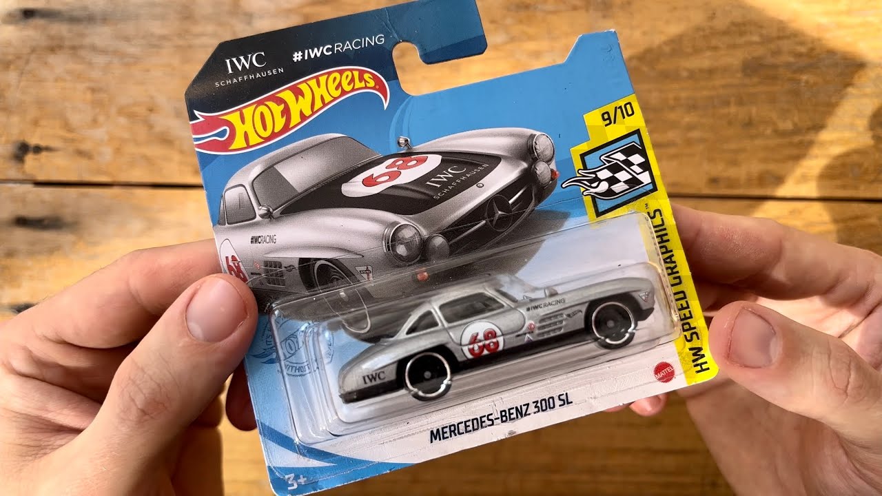 #12 2021 Hot Wheels HW Speed Graphics Mercedes-Benz 300 SL #IWCRACING IWC Schaffhausen GNN25
