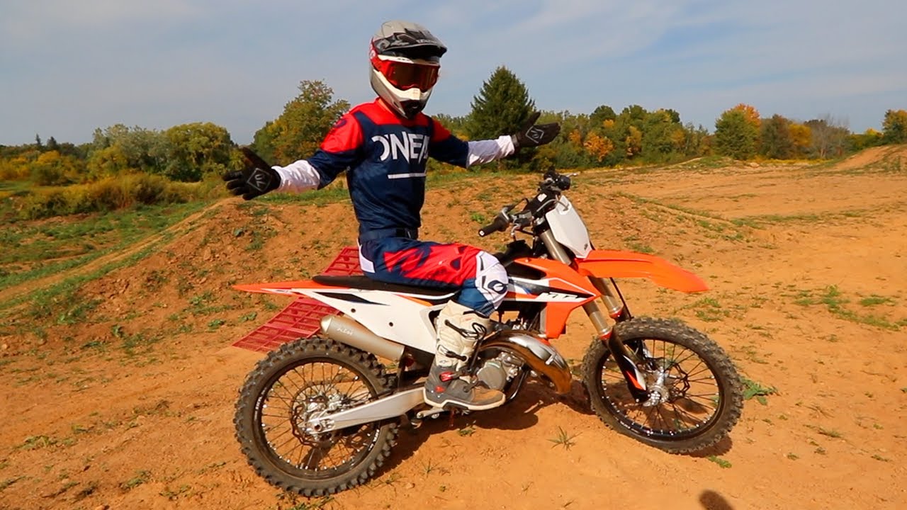 FIRST RIDE ON 2021 KTM 150SX