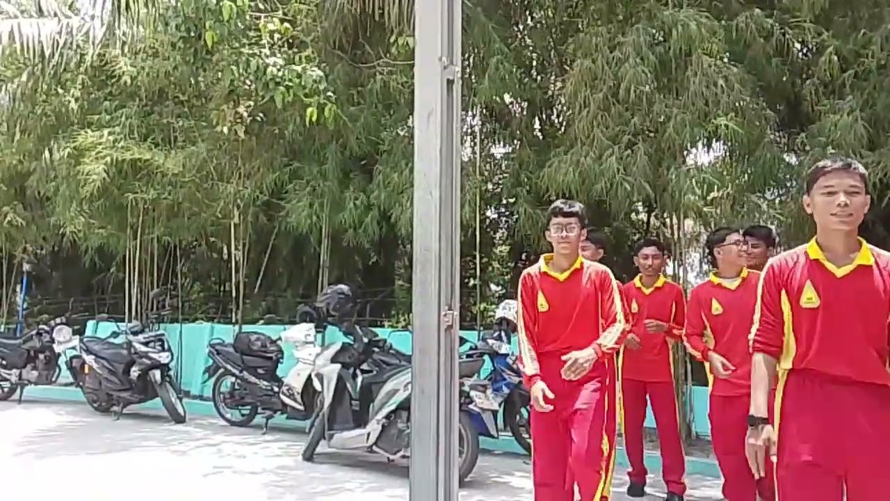Video Praktek senam PJOK, 
