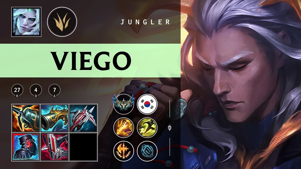 Viego Jungle vs Nidalee - KR Challenger Patch 25.24