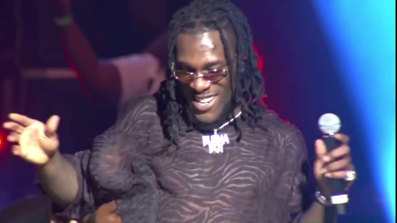 Burna Boy - Ye (live @London)