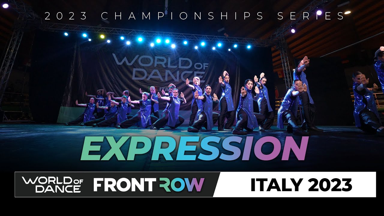 Expression | FrontRow | Team Division | World of Dance Italy 2023 | #woditaly23