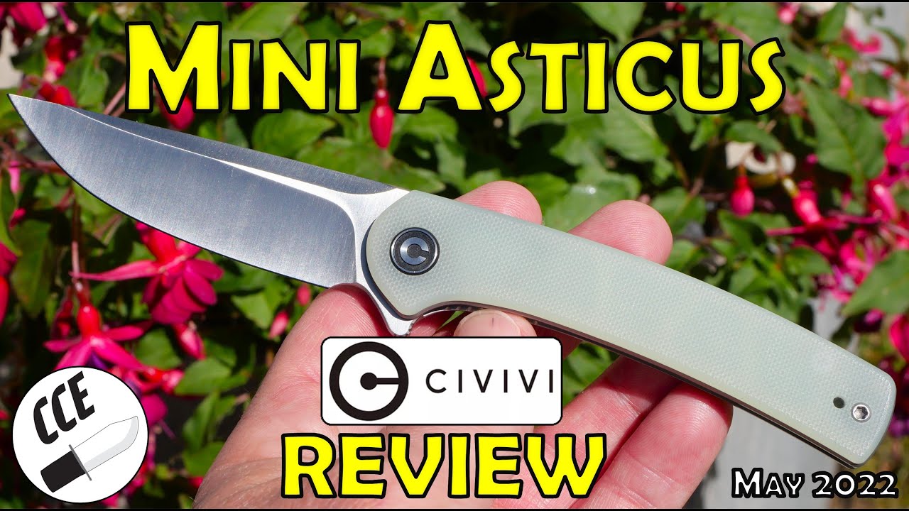 Review of the Civivi Mini Asticus - Model C19026-x