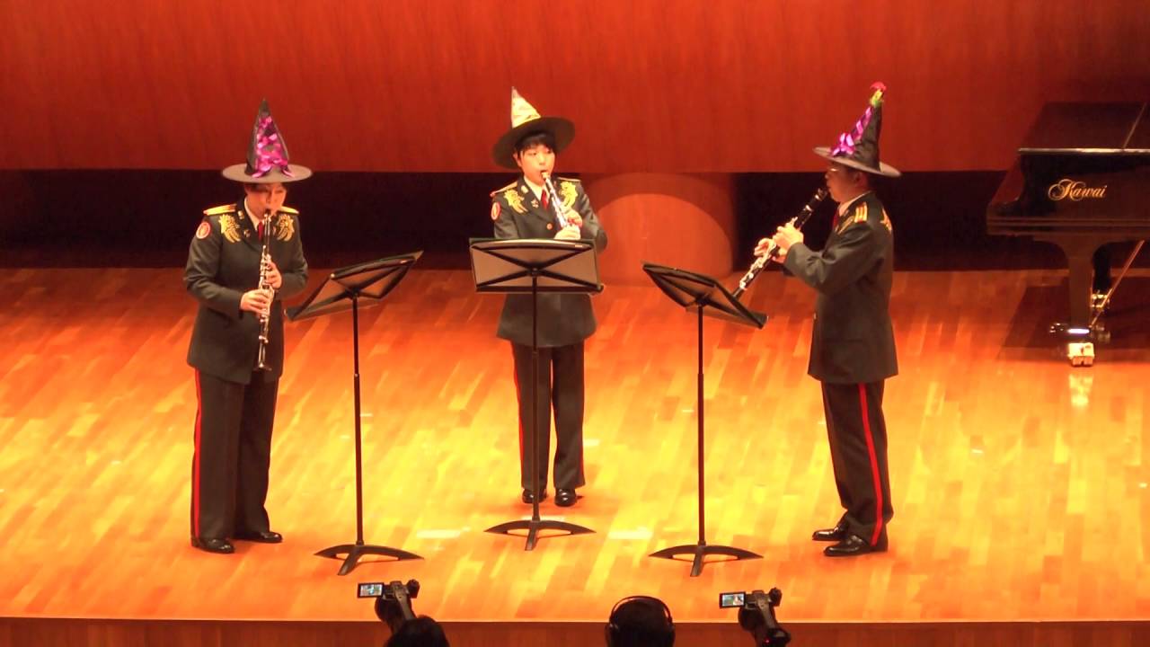 クラリネット3重奏 3つの魔法  高橋宏樹作曲 Magical Triptych for Clarinet Trio 陸上自衛隊第1音楽隊 第1回室内楽演奏会