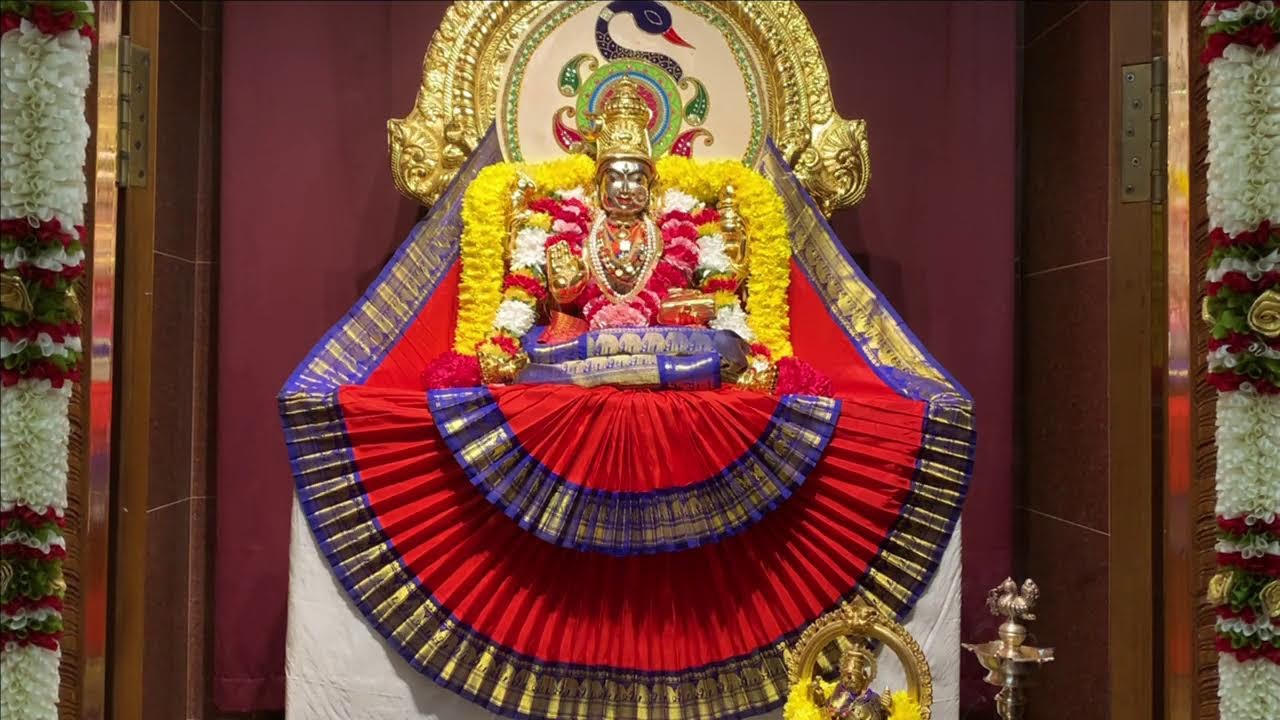 Daily Poojas - Live  Sri Sharadamba Temple, SVBF North, Michigan