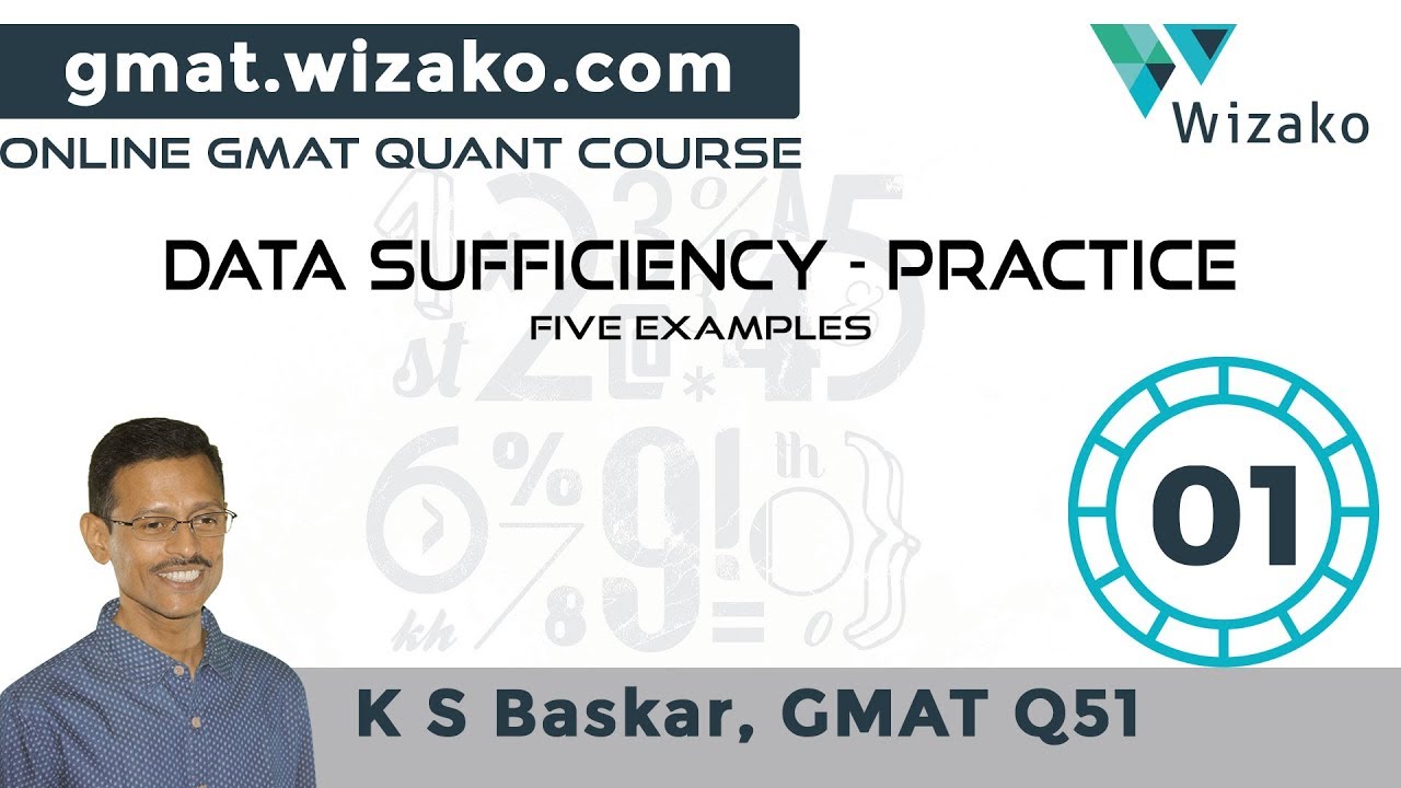 GMAT Data Sufficiency Practice Questions | DS Tutorials | 5 GMAT Sample Questions
