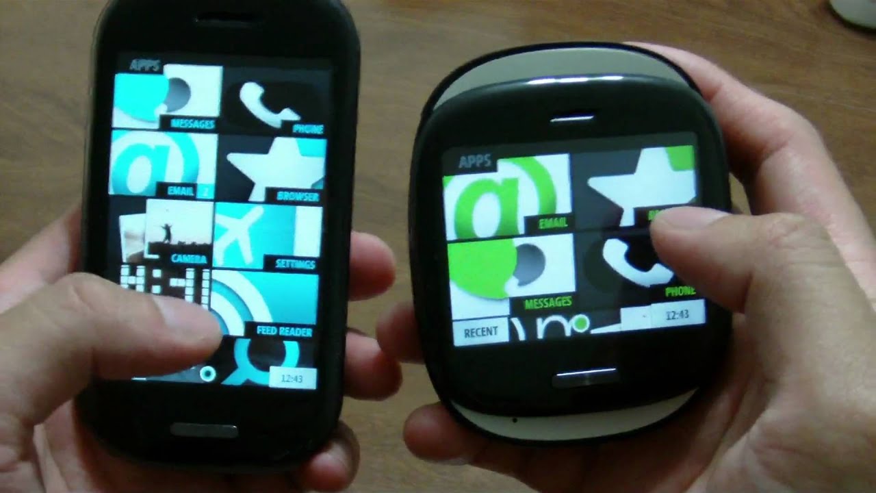 Microsoft KIN ONE and KIN TWO Hands-on